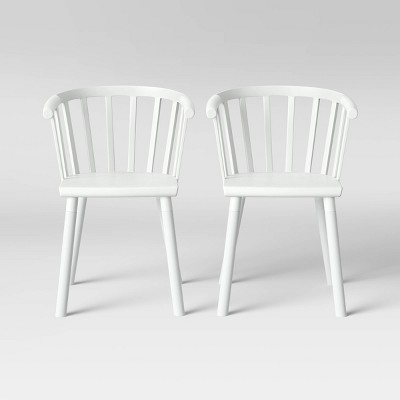 target white dining chairs