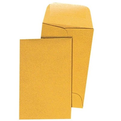 MyOfficeInnovations Gummed Currency Envelope 3.5" x 2.25" Manila 250/Box (19726/19301) 266866