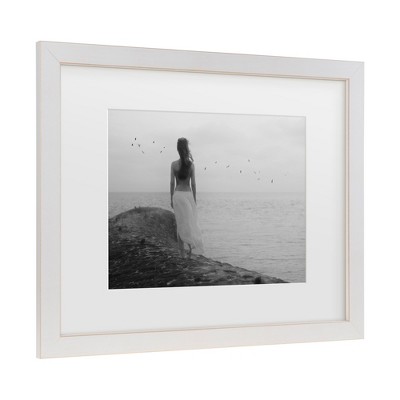 Jacob Tuinenga Eggshell White Framed Canvas Art Print