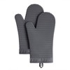 KITCHENAID Ribbed Soft Silicone Oven Mitt 2-Pack Set - 2 of 4