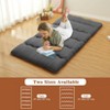 TackView Japanese Floor Futon Mattress, Japanese Style Folding Futon Mattress Sleeping Mattress Pad, Tatami Mat, Roll Up Camping Mattress - 3 of 4