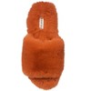 Aeropostale Women's Open Toe Fuzzy Slippers with Cushioned Comfort - 2 of 4
