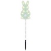 Northlight Plaid Easter Bunny Pathway Marker Lawn Stakes - 28.5" - Set of 4 - 4 of 4