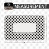 Hachikiko Black and White Buffalo Plaid Plates, Black Checkered Disposable Paper Food Trays for Dessert Appetizers Snack Hotdog Rectangular Platters - 2 of 4
