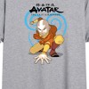 Women's - Avatar: The Last Airbender - Aang Swirl Oversized Graphic T-Shirt - 2 of 4