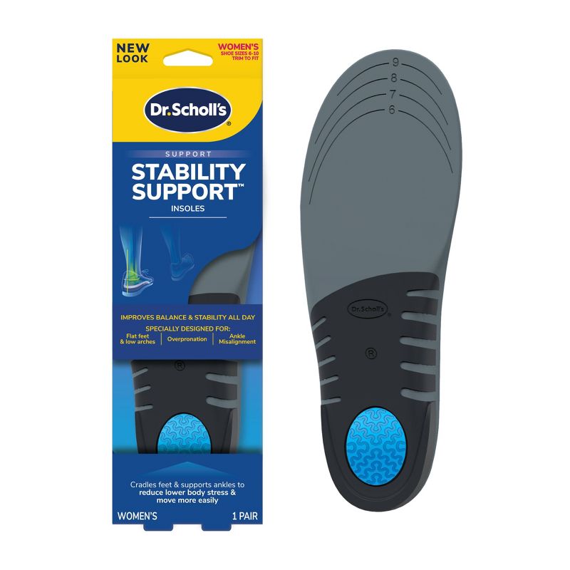 Dr. Scholl&#39;s Stability Support Insoles - Women&#39;s Shoe Size 6-10 - 1 Pair, 1 of 14