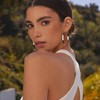 Silver Hoop Earrings for Women - Hypoallergenic Silver - Big Hoop Earrings 30/40/50/60/70mm - 2 of 4