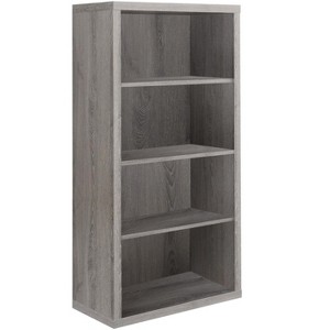 Monarch Specialties Bookshelf Bookcase Etagere 5 Tier 48InchH Office Bedroom Laminate Brown Contemporary Modern - 1 of 4