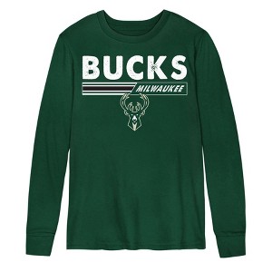 NBA Milwaukee Bucks Boys' Long Sleeve T-Shirt - 1 of 1