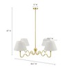 Modway Wave Squiggle 4 Arm Pendant Light - 4 of 4