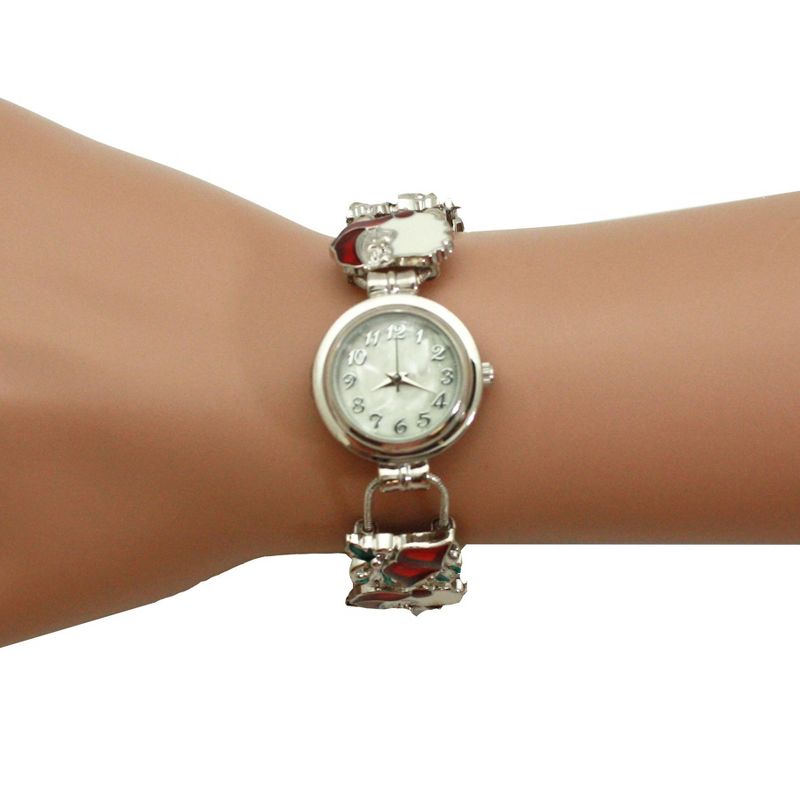 Olivia Pratt Delicate Christmas Themed Women Bracelet Watch, 5 of 6