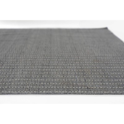 Oliver Blue Hand-Loomed Wool and Synthetic Runner Rug