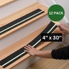 MBIGM Stair Treads Outdoor, Heavy Duty Anti-Slip Tape Black Safety Traction Grip - 2 of 4