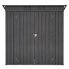 LOVMOR 6 x 4 ft Outdoor Storage Shed, All Weather Tool Shed for Garden, Backyard, Lawn, Black - 3 of 4