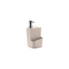 OU 22oz Soap Dispenser with Sponge Holder, Kitchen Soap Pump, Sink Sponge Holder Organizer with Drainage, Compatible with Gel & Dish Soaps - 2 of 4