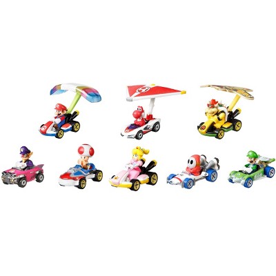 Hot Wheels Mario Kart  Collector Set - 8pk