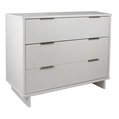 Granville Glam 41'' White Engineered Wood Horizontal Dresser