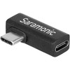 Saramonic SR-C2005 Right-Angle USB-C Adapter, 90-Degree Male-to-Female Type-C Adapter Ideal for Devices in Gimbals & Tight Spaces - image 3 of 4