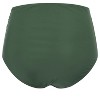 BLUEMING Women's High Waisted Swimsuit Bottom Tummy Control Ruched Bikini Bottom Vintage Bottom Tankini Briefs - 3 of 4