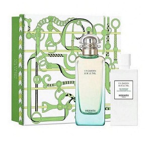Hermes Un Jardin Sur Le Nil 2 Pc Set Women's Eau De Toilette Spray 3.3, Body Lotion 2.7 Oz - 1 of 1