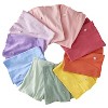 Honest Baby Multipack Organic Cotton Knit Tri-fold Burp Cloths - 2 of 4
