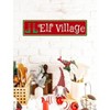 Lomsoe Christmas Village Metal Tin Sign Christmas Plaque Sign Vintage Wall Decoration Home Bar Kitchen Wall Art Sign 4x16 Inch Christmas Gift - 3 of 4