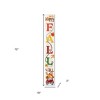 HomeRoots 72" Brown Orange And Yellow Solid Wood Happy Fall Porch Sign - 3 of 4