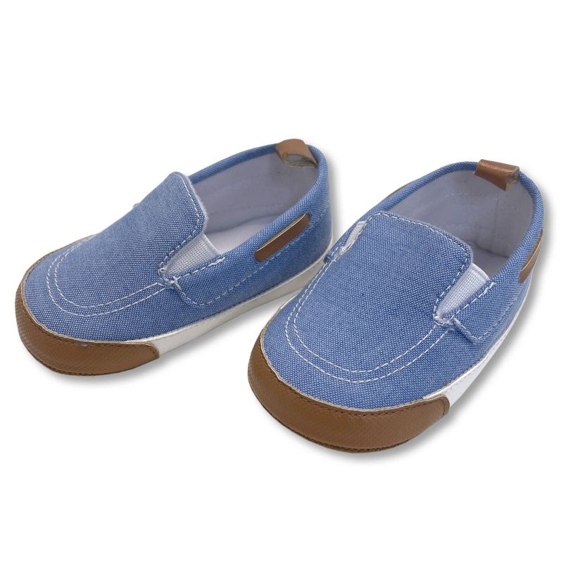 Baby Boys' Crib Shoes - Cat & Jack™ Blue, 4 of 6