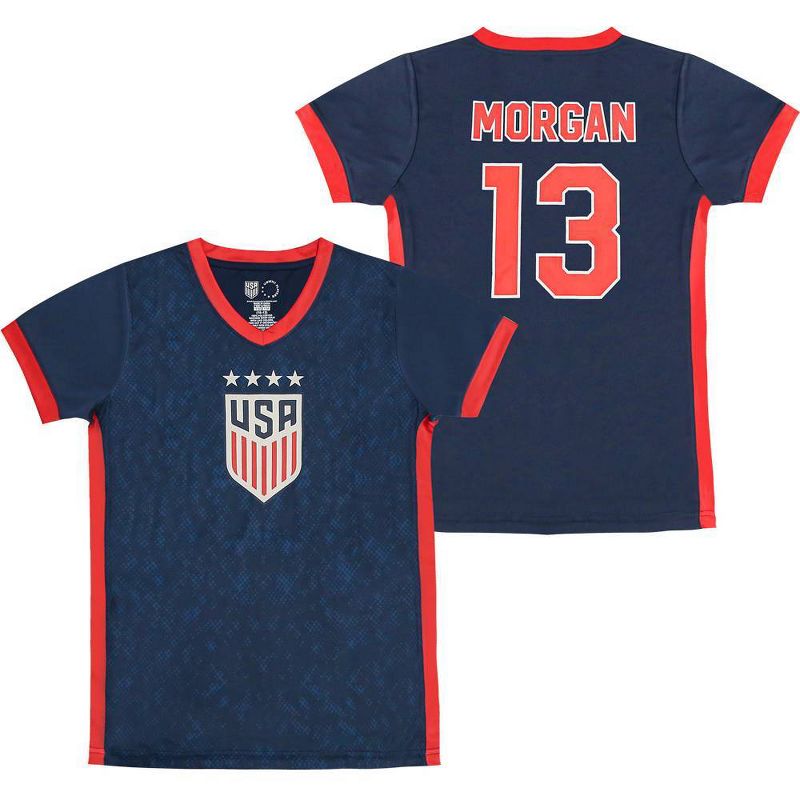 USA Soccer Girls' World Cup Alex Morgan USWNT Game Day Jersey, 3 of 4