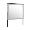 FONTOI Large Scale Avery Mirror Sleek Wood Frame Dresser Attached Stylish Modern Home Accent for Bedroom or Living Room, Beige, 44.76"*1.69"*38.86" - 2 of 4