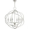 Livex Lighting Aria 6 - Light Pendant in  Brushed Nickel - 2 of 4