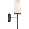 Savoy House Haynes 1 - Light Wall Light in  Matte Black - 3 of 3