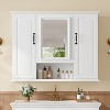 Dexmalle 36'' Bathroom Wall Mounted Medicine Cabinet with Mirror - 3 of 4
