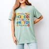 Simply Sage Market Cinco De Mayo Icons Short Sleeve Tee - L - Sage - 2 of 4