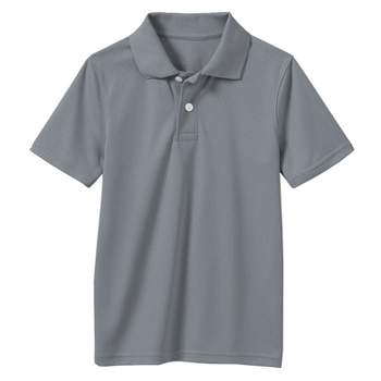 Galaxy By Harvic Boy's Moisture Wicking Short Sleeve Polo (sizes 8-20)