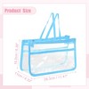 Unique Bargains EVA Zipper Clear Makeup Bags and Organizers 1 Pc - 2 of 4