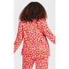 Avenue Women's Plus Size Button Heart Sleep Top - 3 of 4