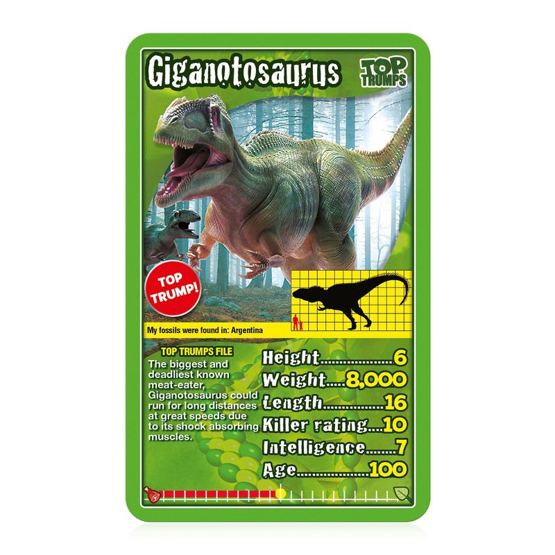 Top Trumps Dinosaurs Card Game, 5 of 6