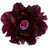 Northlight 20.75" Deep Red Feather Peony Artificial Christmas Floral Pick - image 3 of 4