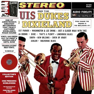 Louis Armstrong - Louis Armstrong and the Dukes of Dixieland (Colored Vinyl Deluxe Edition Limited Edition Red Remastered Reissue) - 1 of 1