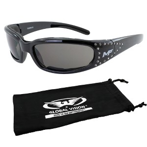 2 Pairs of MotoFrames Chill Safety Motorcycle Glasses - 1 of 4