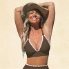 Women's Chic Crochet Trim Bikini Top - Cupshe - 4 of 4