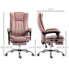 Aghana Digitals Pink Executive Massage Chair with 6 Vibration Points, Heat, 135° Recline, - 2 of 4