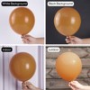 PartyWoo Balloons Light Brown Caramel Tan Boho 12 Inch 50 pcs - 2 of 4