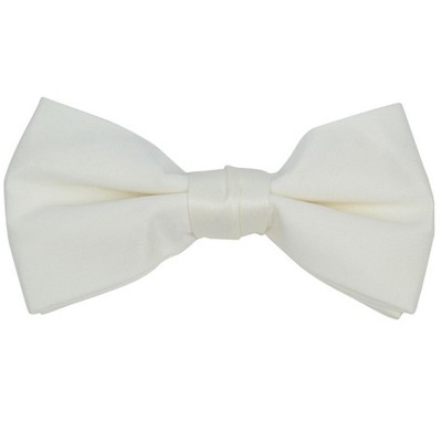 Young Boy's Pre-tied Clip On Bow Tie - Formal Tuxedo Solid Color