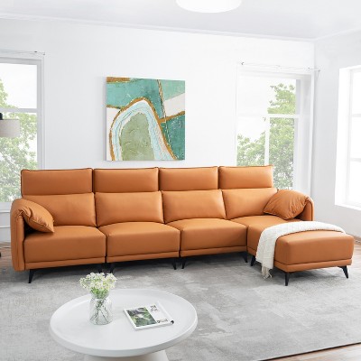 Home Imports Emporium Modular Sectional Sofa – Deep Seating, High Back, Pet-Friendly, Easy to Clean
