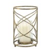 Metal Hurricane Candle Holder - Contemporary Rustic Votive Candle Tealight Holder - Decorative Home Decor Accent - Centerpiece Wedding Decor - 2 of 4