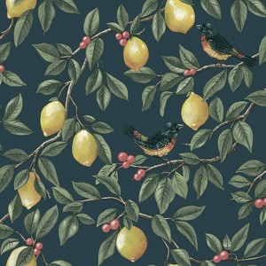 Holden Ponderosa Teal Non-Woven Wallpaper - 1 of 4