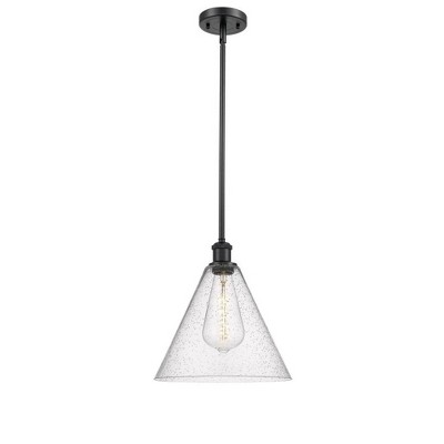 Berkshire - 1 Light Mini Pendant In Industrial Style-12.75 Inches Tall and 12 Inches Wide