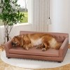 XX-Large Dog Couch Pet Sofa Bed Luxury Anti-wear Leather Dog Cat Snuggle Lounger Waterproof Easy To Clean - 2 of 4